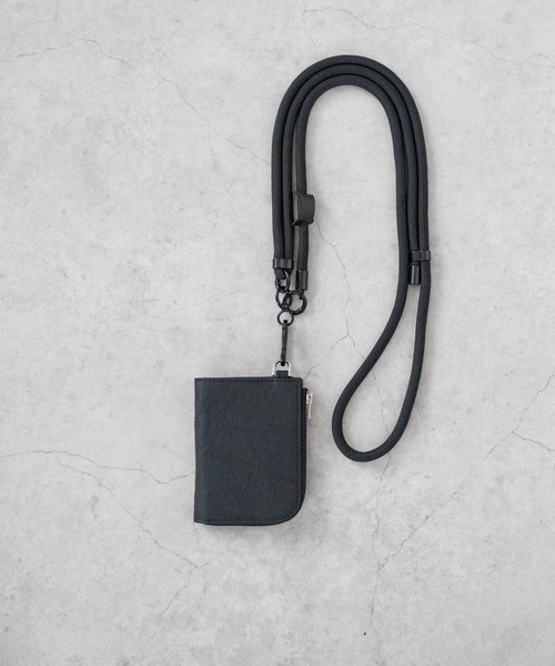 SENTI（センティ） 財布 Dyneema Leather COMPACT ZIP WALLET / 超軽量