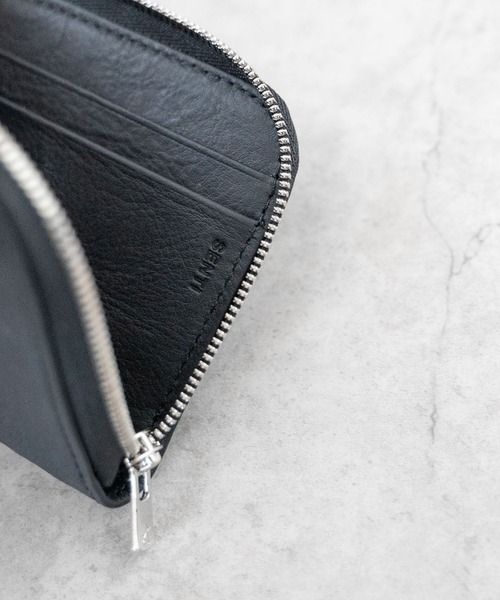 SENTI（センティ） 財布 Dyneema Leather COMPACT ZIP WALLET / 超軽量