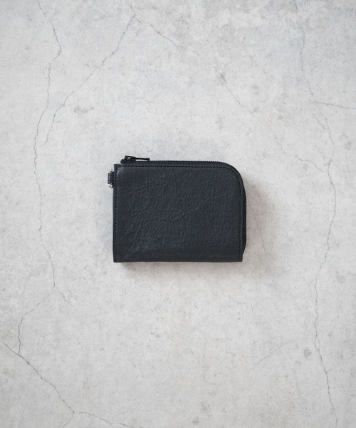 SENTI（センティ） ミニ 財布 Dyneema Leather COMPACT ZIP WALLET