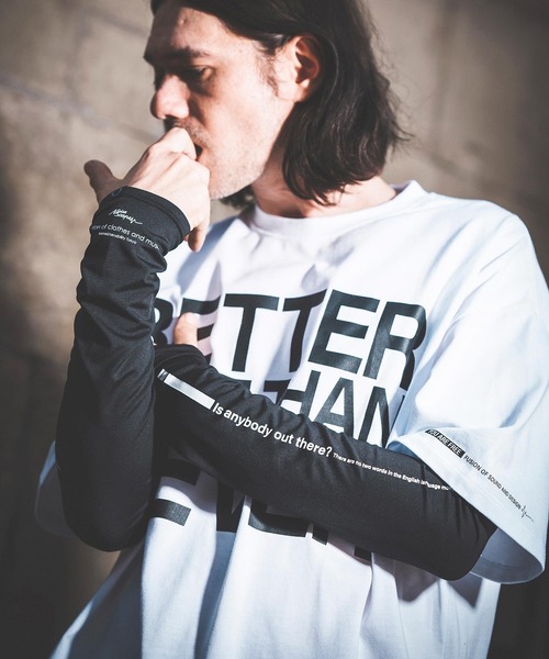 「NOISESCAPE」 半袖Tシャツ M ホワイト メンズ_画像3