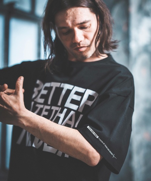 「NOISESCAPE」 半袖Tシャツ M ホワイト メンズ_画像6