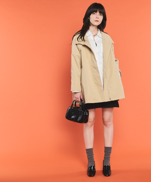 「Shelly island」 トレンチコート FREE ベージュ レディース_画像7
