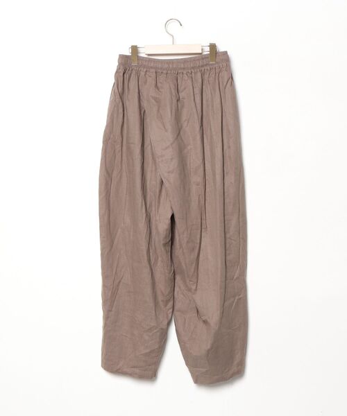 「my beautiful landlet」 イージーパンツ 1 ブラウン メンズ_画像2