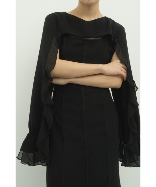 Knuth Marf（クヌースマーフ） 長袖ワンピース X-SMALL グリーン