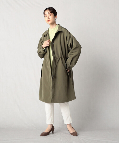 「Comme ca Mature」 コート FREE カーキ レディース_画像8