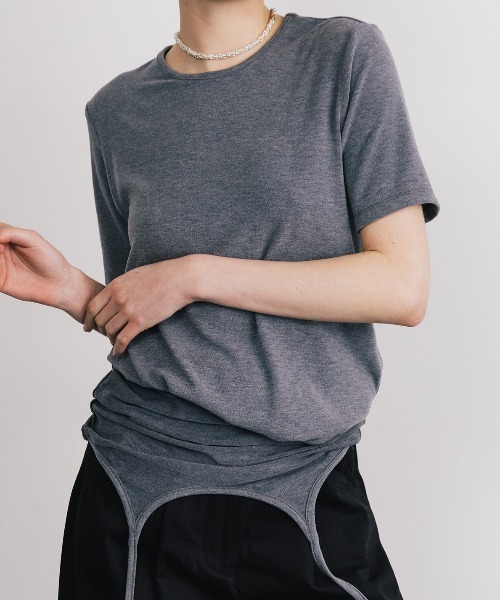 「CREDONA」 キャミソール FREE ネイビー レディース_画像8