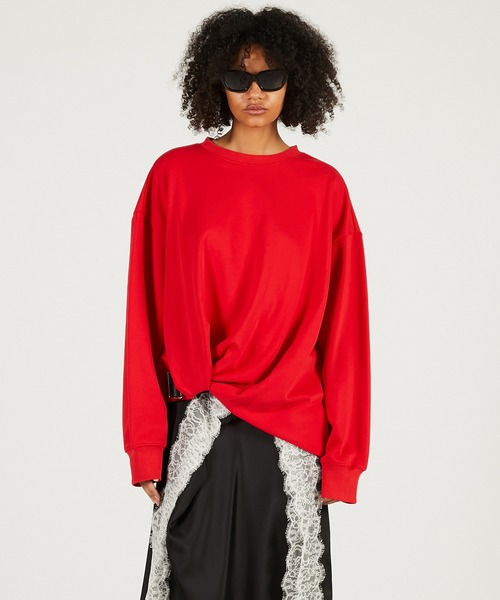 プランクプロジェクト　フリルスウェットビスチェ レッド プランクプロジェクト フリルスウェットビスチェ レッド - メルカリ