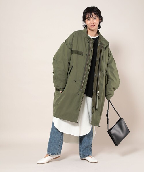 FREAK'S STORE（フリークスストア） モッズコート フリ- オリーブ