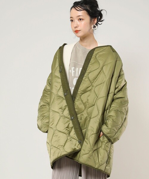 FREAK'S STORE（フリークスストア） モッズコート フリ- オリーブ