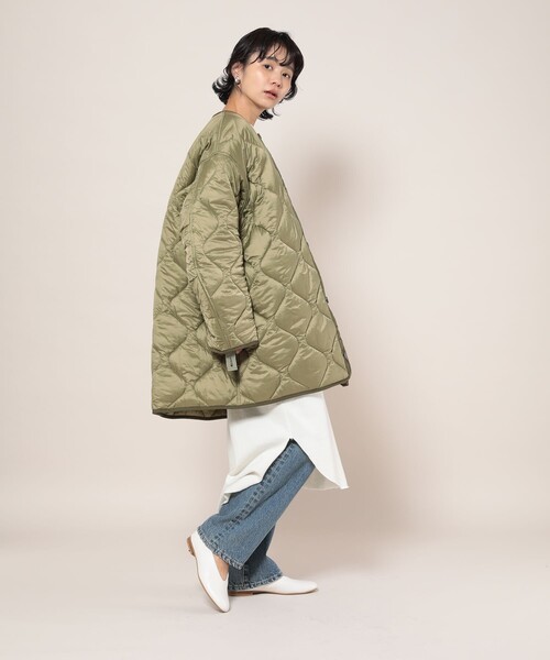 FREAK'S STORE（フリークスストア） モッズコート フリ- オリーブ