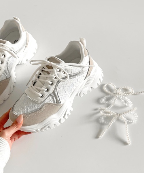 Shoes in Closet（シュークロ） スニーカー 軽量厚底 ボリューム