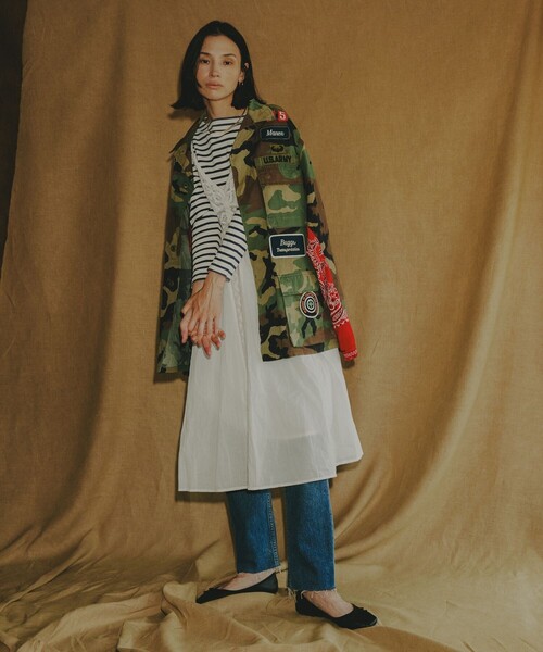 「Freada」 キャミソールワンピース ONE SIZE ホワイト レディースの画像