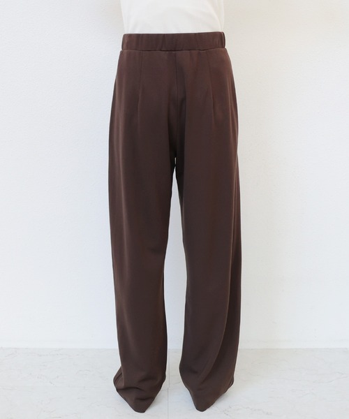 「evernavy」 イージーパンツ L アイボリー レディース_画像9