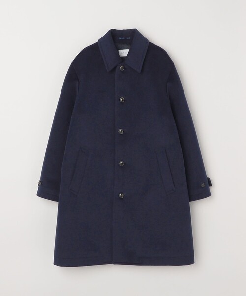 SHIPS any ステンカラーコート コート any: ウォーム メルトン ステン