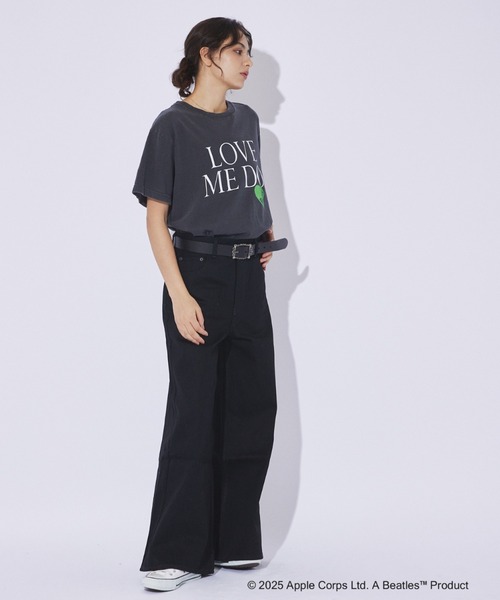 「GOOD ROCK SPEED」 7分袖カットソー フリー ネイビー レディース_画像5