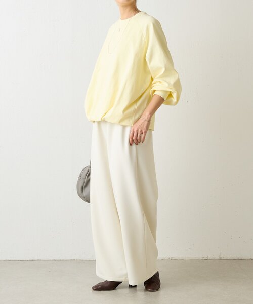 BEARDSLEY（ビアズリー） tシャツ コットン裾バルーンプルオーバー