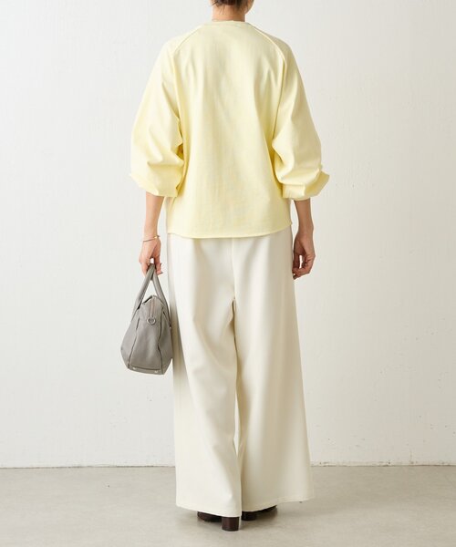 BEARDSLEY（ビアズリー） tシャツ コットン裾バルーンプルオーバー