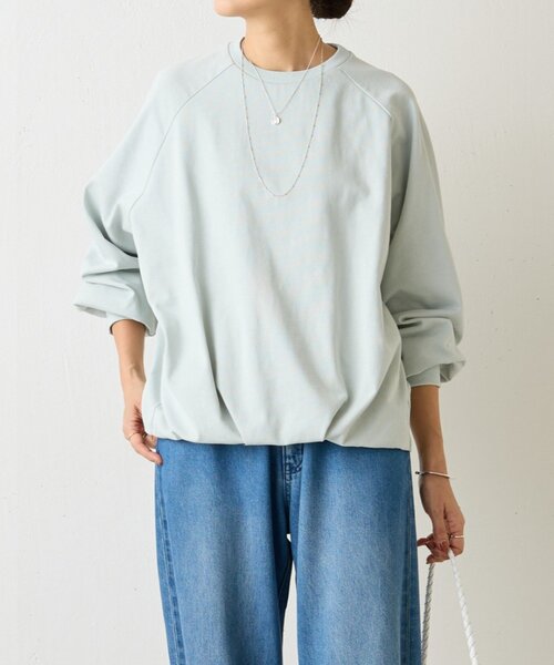 BEARDSLEY（ビアズリー） tシャツ コットン裾バルーンプルオーバー