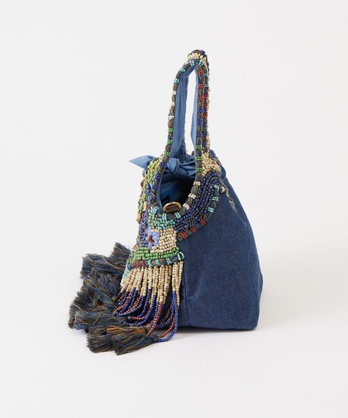 BEARDSLEY（ビアズリー） トートバッグ 「IMAYIN」ビーズトートバッグ