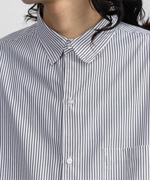 「SINSS」 長袖シャツ SMALL ブルー メンズ_画像5