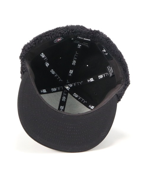 NEW ERA（ニューエラ） キャップ 7 1/2 ブラック メンズ : ZOZOTOWN