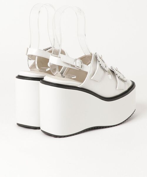 「Mafmof」 シューズ M ホワイト レディース_画像2