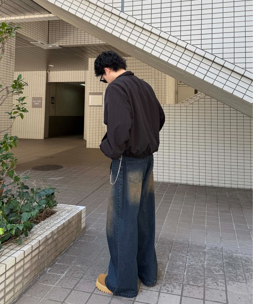 「sedacle girl」 ブルゾン MEDIUM グレー メンズ_画像3