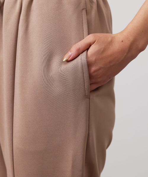 「Chez toi」 イージーパンツ - ブラック レディース_画像7