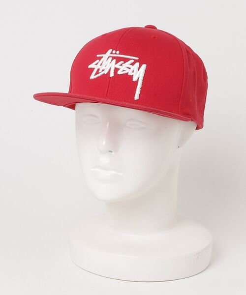 STUSSY（ステューシー） キャップ - レッド メンズ : ZOZOTOWN Yahoo