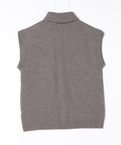 「JOSEPH」 ノースリーブニット M グレー メンズ_画像2