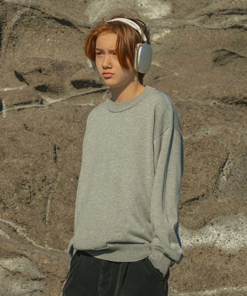 「WETTEMPT」 長袖ニット MEDIUM ブラック メンズ_画像4