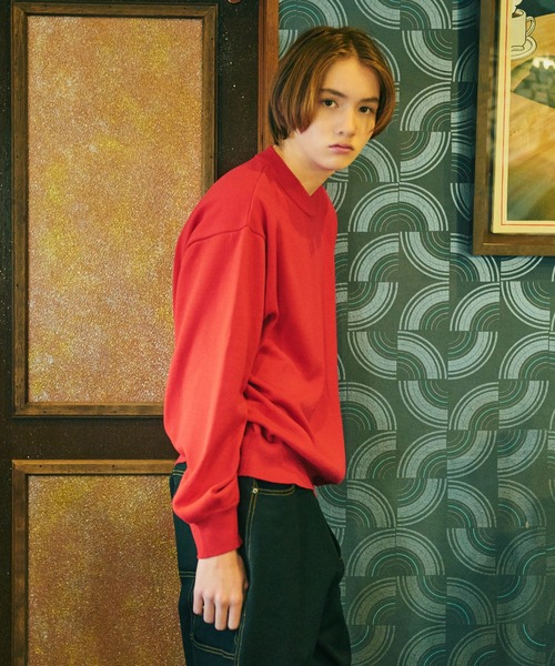 「WETTEMPT」 長袖ニット MEDIUM ブラック メンズ_画像9