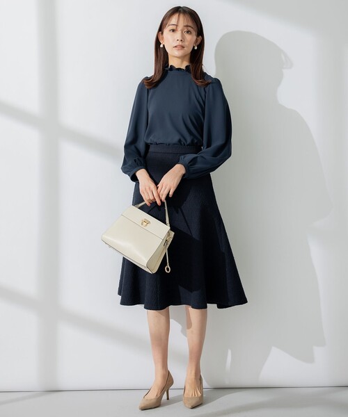 「組曲」 長袖ブラウス 2 ホワイト レディース_画像7