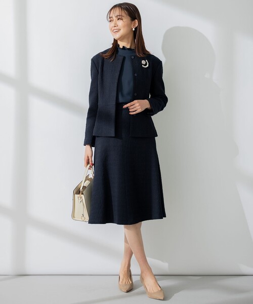 「組曲」 長袖ブラウス 2 ホワイト レディース_画像9