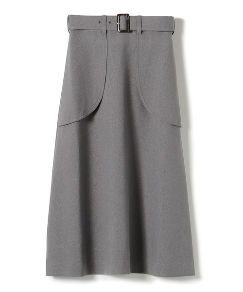 「SHIPS.me」 スカート X-SMALL ライトグレー レディース_画像4