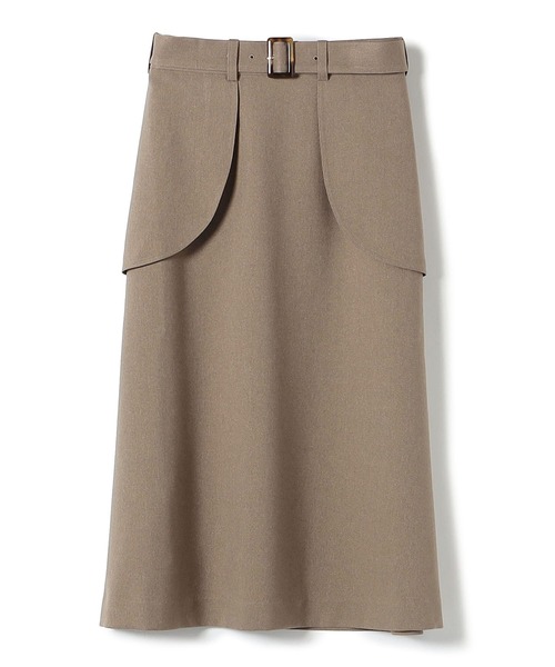 「SHIPS.me」 スカート X-SMALL ライトグレー レディース_画像8