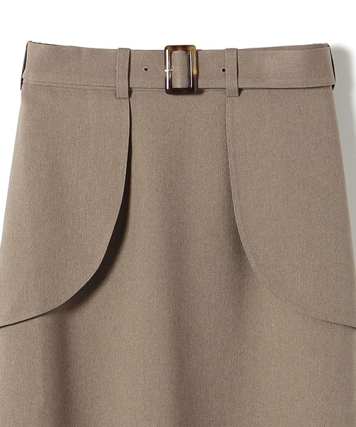 「SHIPS.me」 スカート X-SMALL ライトグレー レディース_画像9