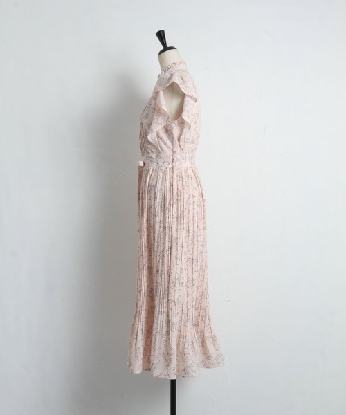 「tocco closet」 半袖ワンピース M オフホワイト レディース_画像3