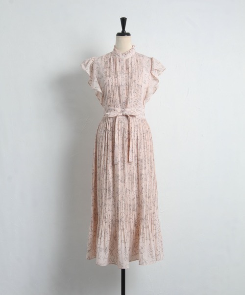 「tocco closet」 半袖ワンピース M オフホワイト レディース_画像5