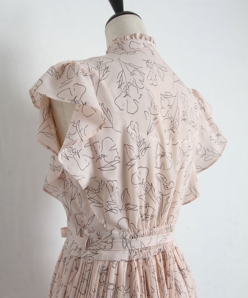 「tocco closet」 半袖ワンピース M オフホワイト レディース_画像7