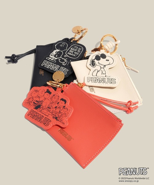 チャーム 「WEB限定/一部店舗限定」「E'POR×PEANUTS」別注 ポーチ付き ART CHARM レディースの画像
