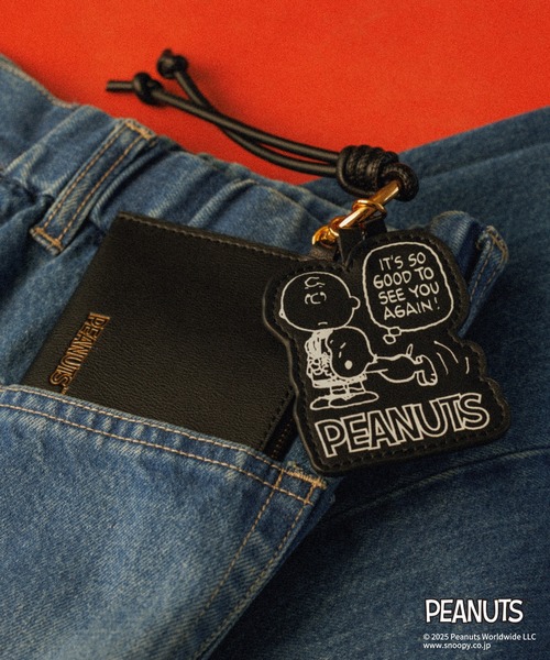 チャーム 「WEB限定/一部店舗限定」「E'POR×PEANUTS」別注 ポーチ付き ART CHARM レディースの画像