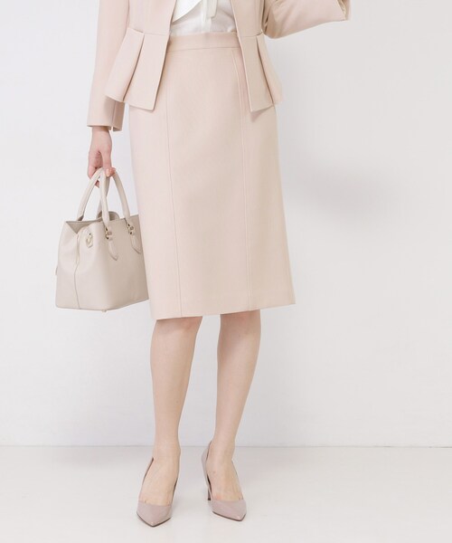 COUP DE CHANCE クードシャンス 洗える スカート スーツ COUP DE CHANCE（クードシャンス） スカート 「手洗い可／日本製