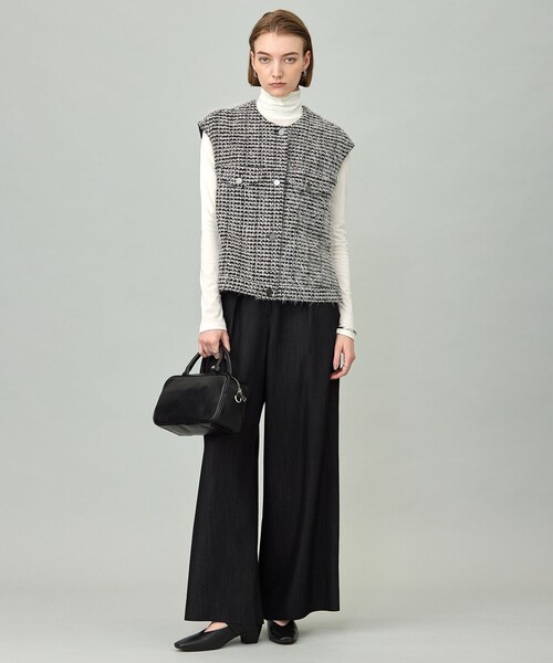 「ICB」 長袖カットソー MEDIUM グリーン レディース_画像3