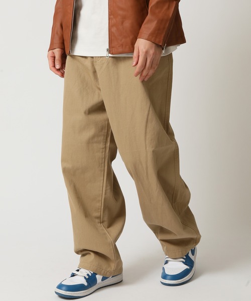 Hanes（ヘインズ） ワイドパンツ チノパン 「HANES/ヘインズ」ワイド