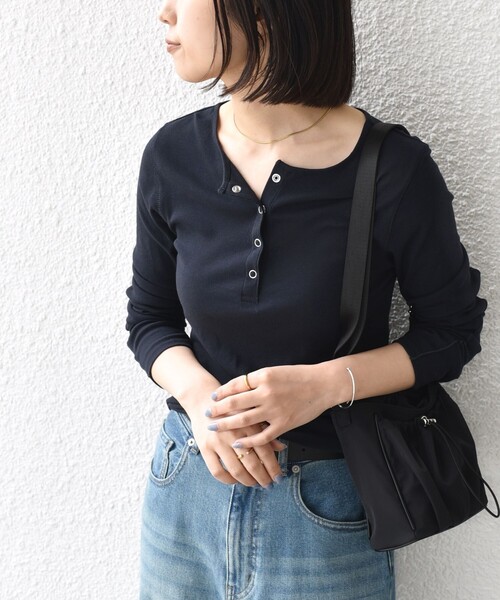 SHIPS Colors（シップスカラーズ） ヘンリーネック tシャツ SHIPS