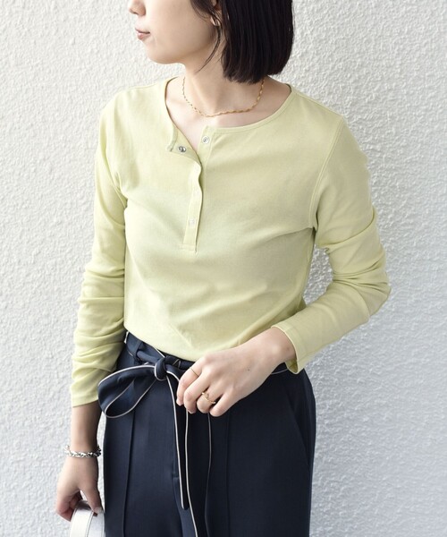 SHIPS Colors（シップスカラーズ） ヘンリーネック tシャツ SHIPS