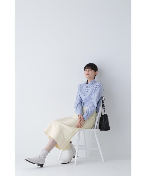 「human woman」 タイトスカート MEDIUM ホワイト レディース_画像5