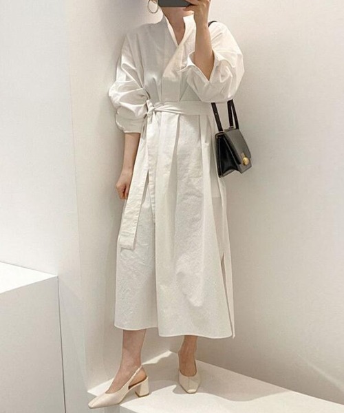 「Girly Doll」 セットアップ FREE グレー×ホワイト レディース_画像5