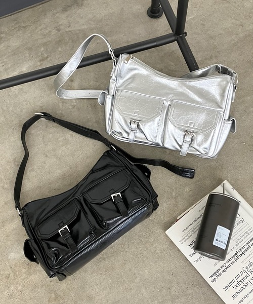 「non-hedge」 ショルダーバッグ FREE レッド レディース_画像2